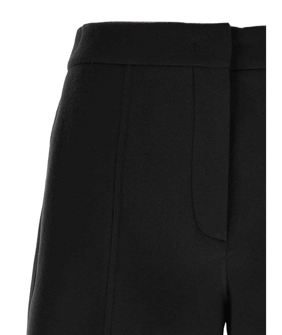 SPORTMAX Черные шерстяные шорты, фото 3