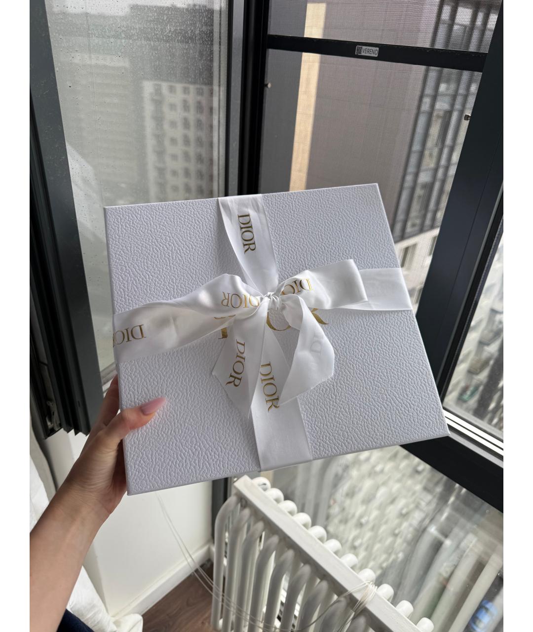 CHRISTIAN DIOR Черная кожаная сумка с короткими ручками, фото 7