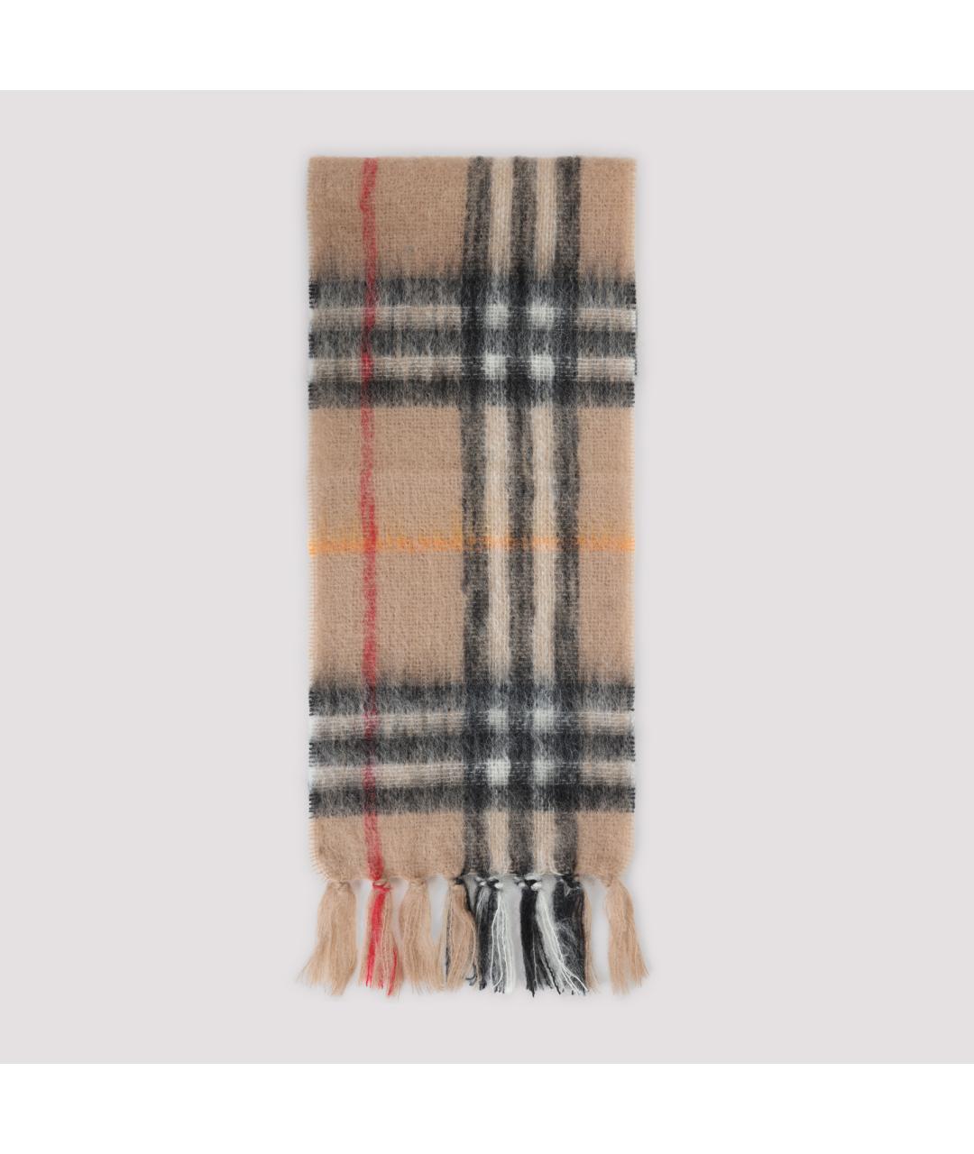 BURBERRY Мульти шерстяной шарф, фото 2