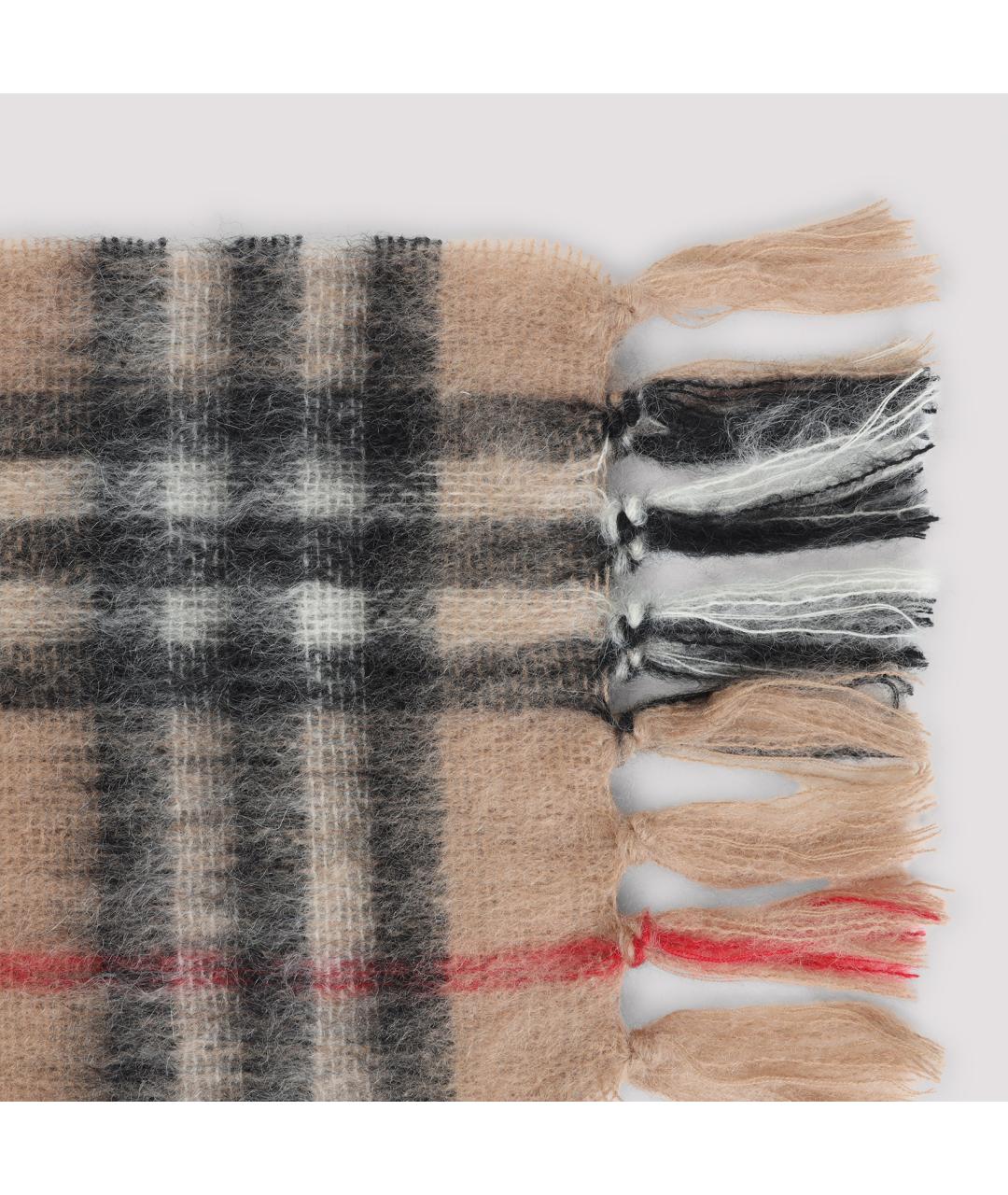 BURBERRY Мульти шерстяной шарф, фото 3