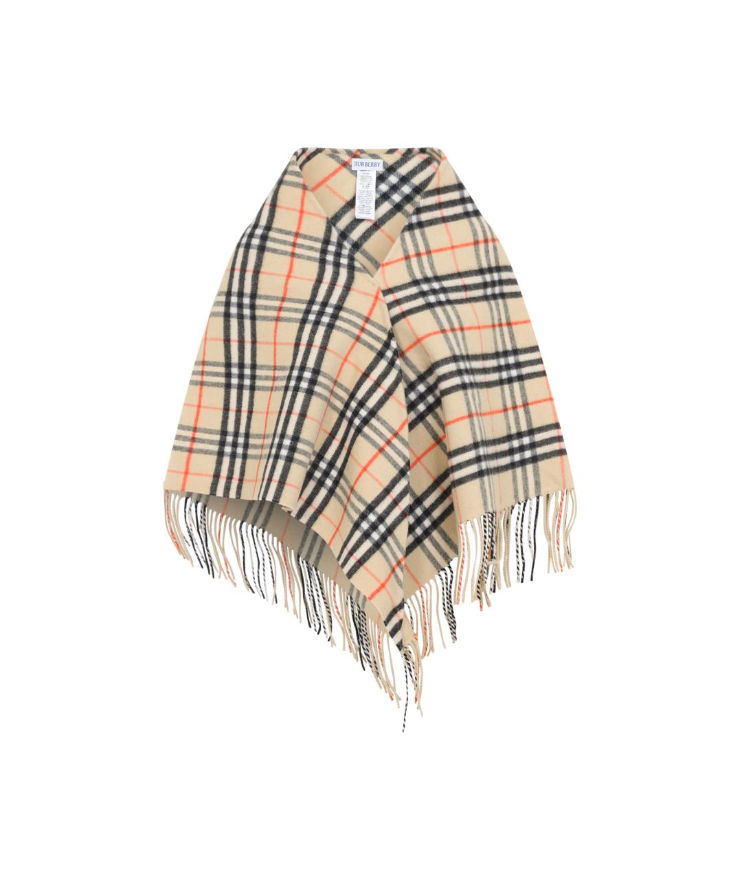 BURBERRY Мульти кашемировый шарф, фото 1