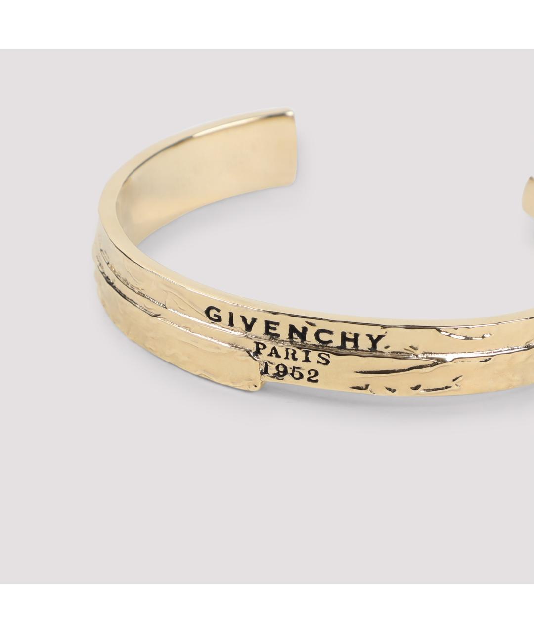 GIVENCHY Золотой латунный браслет, фото 4