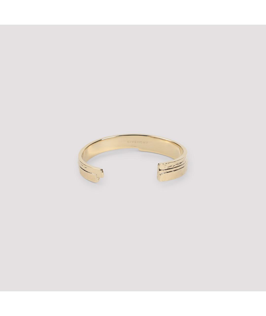 GIVENCHY Золотой латунный браслет, фото 3