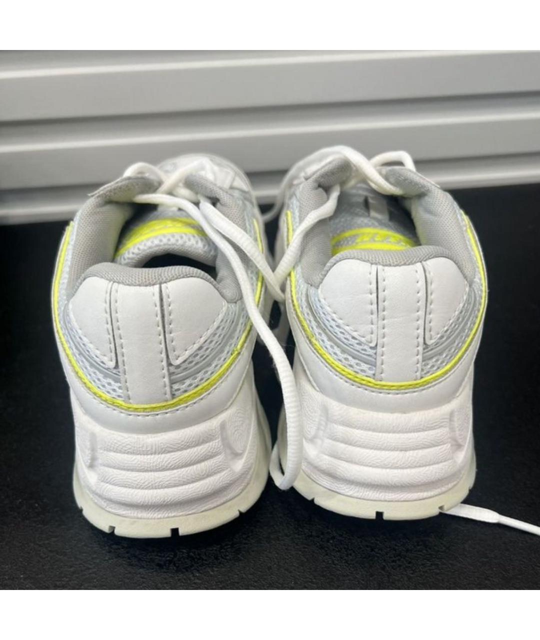 MSGM Белые кроссовки из искусственной кожи, фото 3