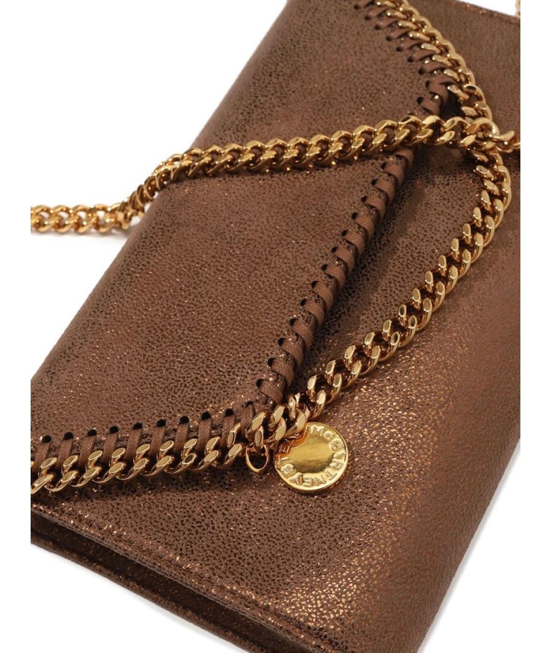 STELLA MCCARTNEY Коричневая сумка через плечо, фото 5
