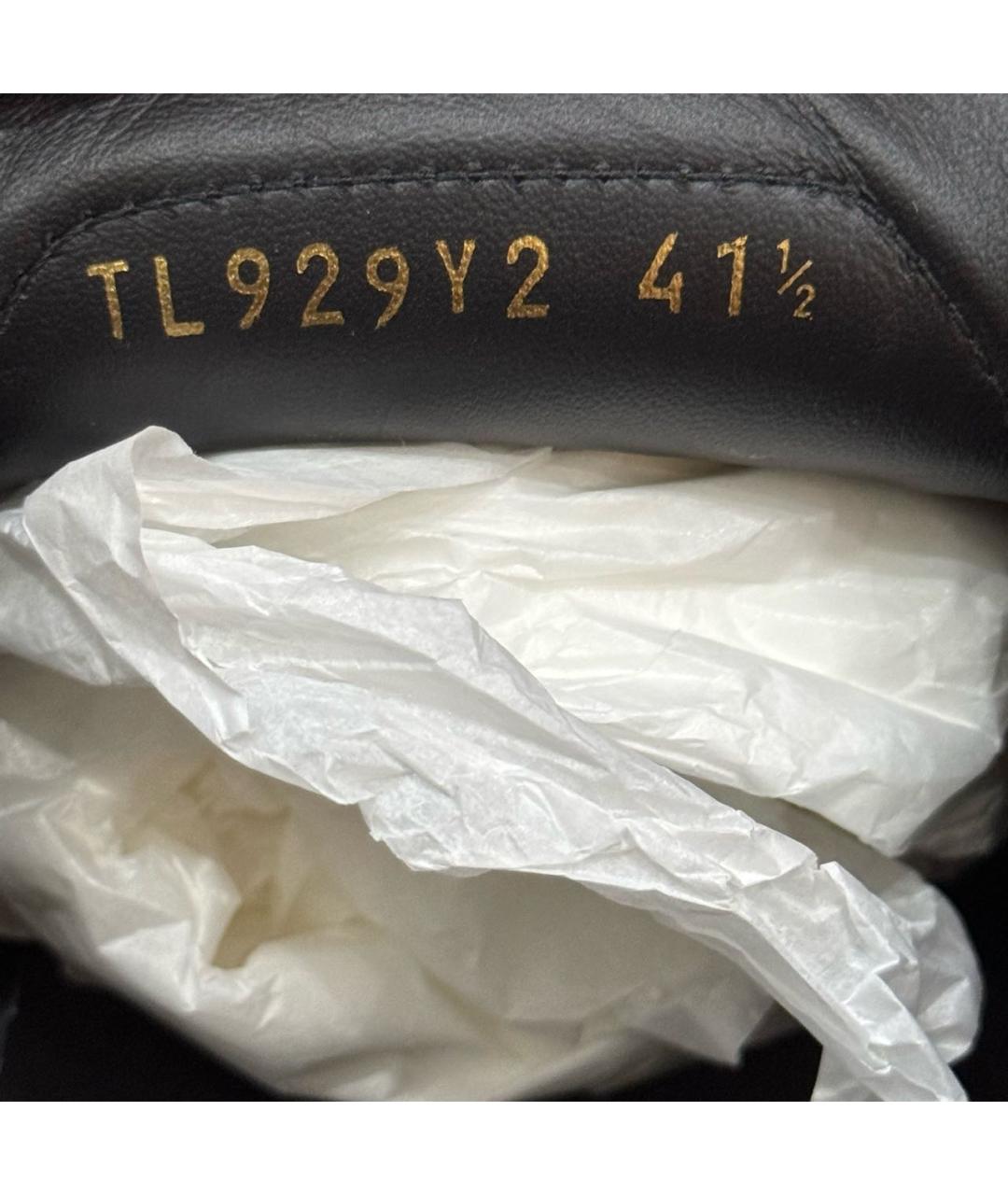 VALENTINO Черные кожаные слипоны, фото 7