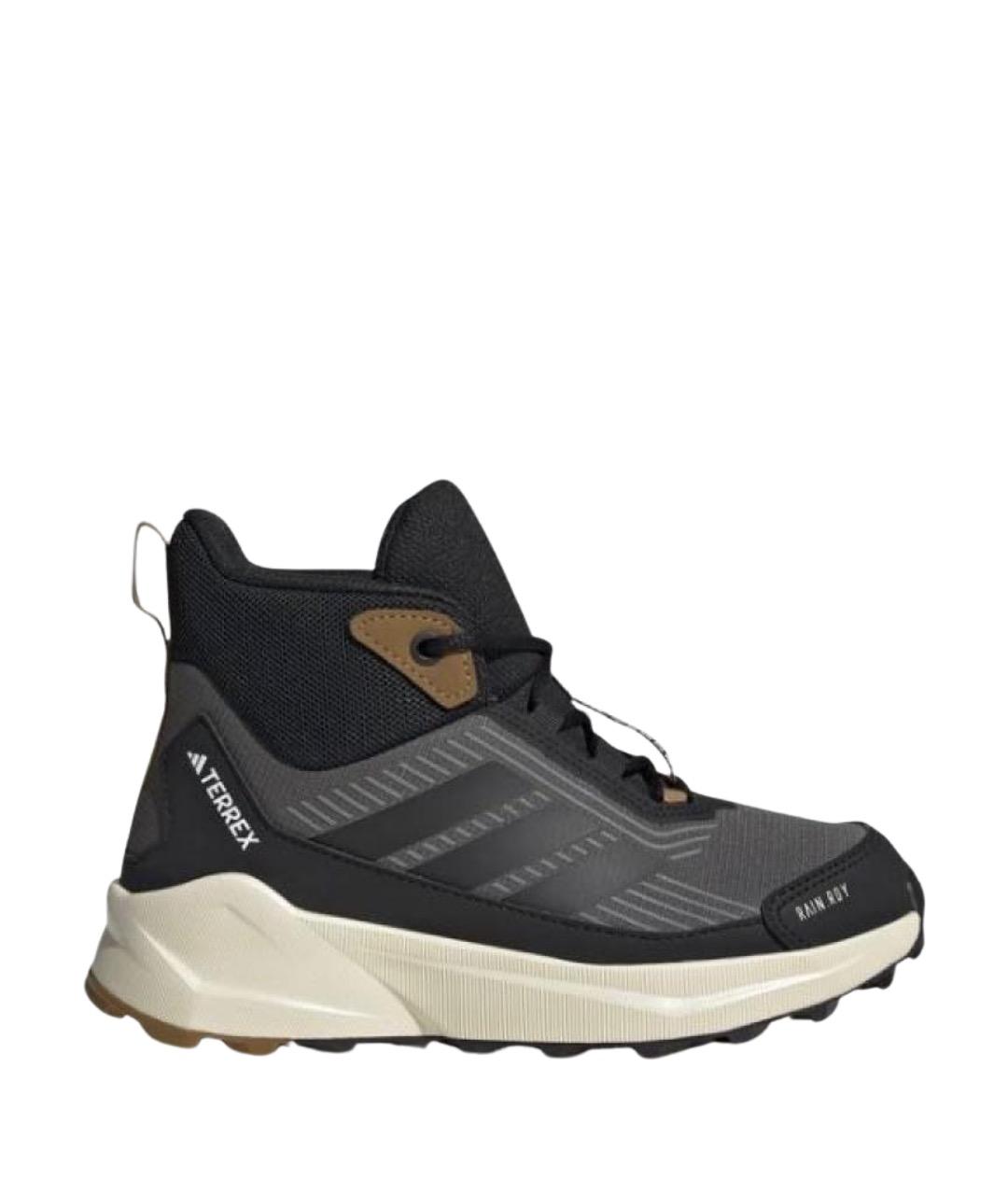 ADIDAS Антрацитовые текстильные кроссовки, фото 1