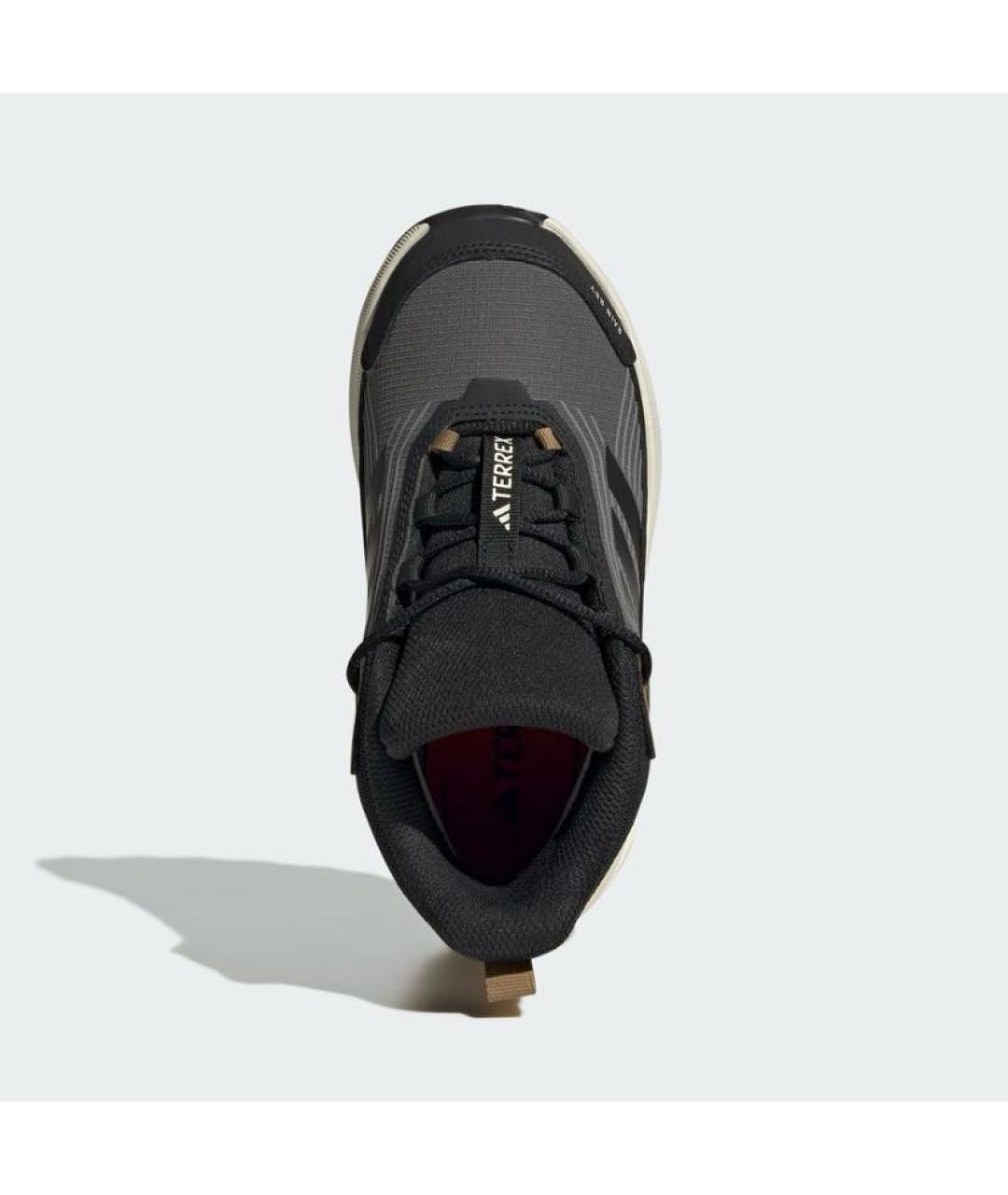 ADIDAS Антрацитовые текстильные кроссовки, фото 2