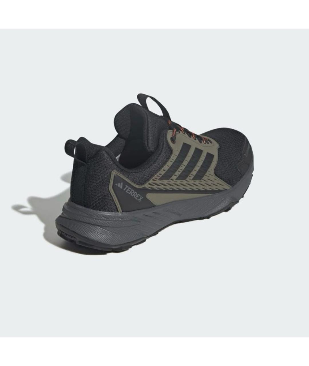 ADIDAS Хаки текстильные кроссовки, фото 6