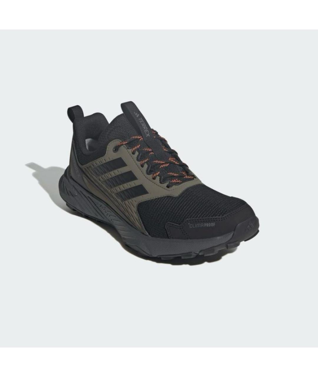 ADIDAS Хаки текстильные кроссовки, фото 5