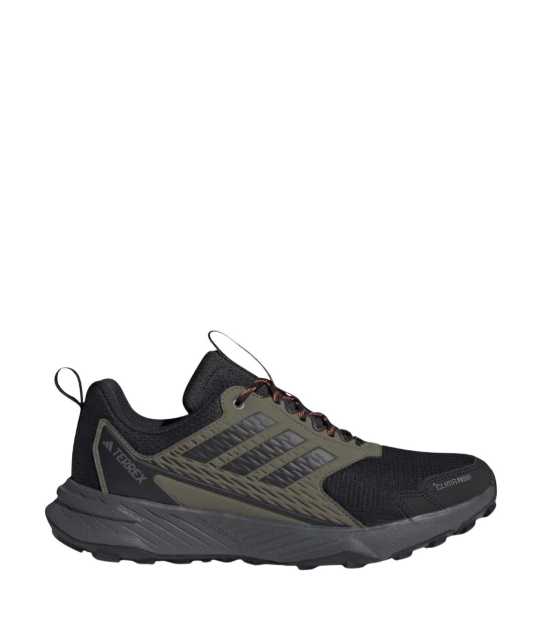 ADIDAS Хаки текстильные кроссовки, фото 1