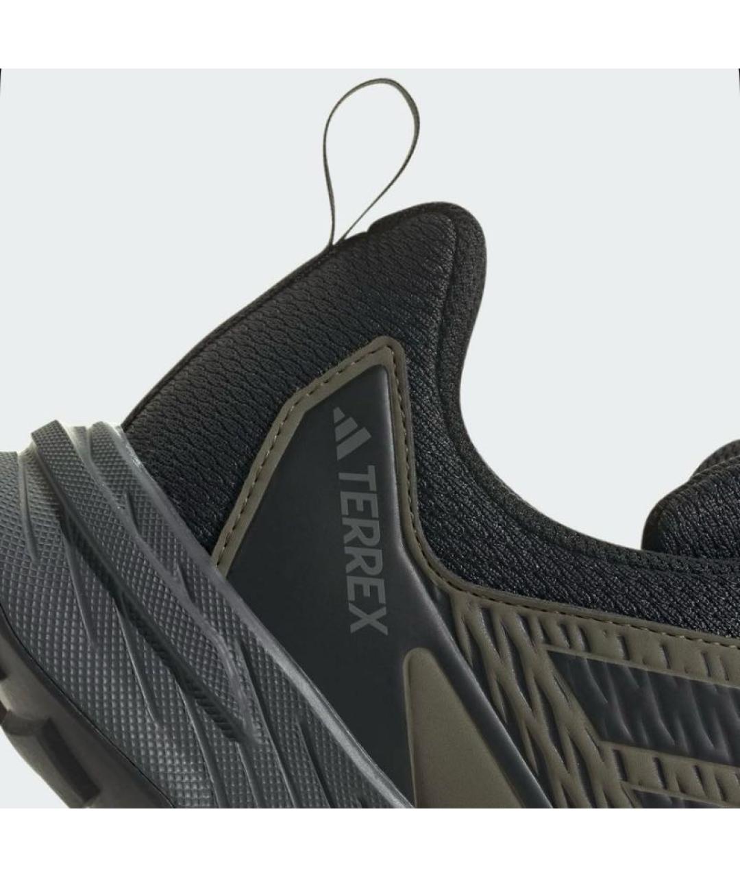 ADIDAS Хаки текстильные кроссовки, фото 7