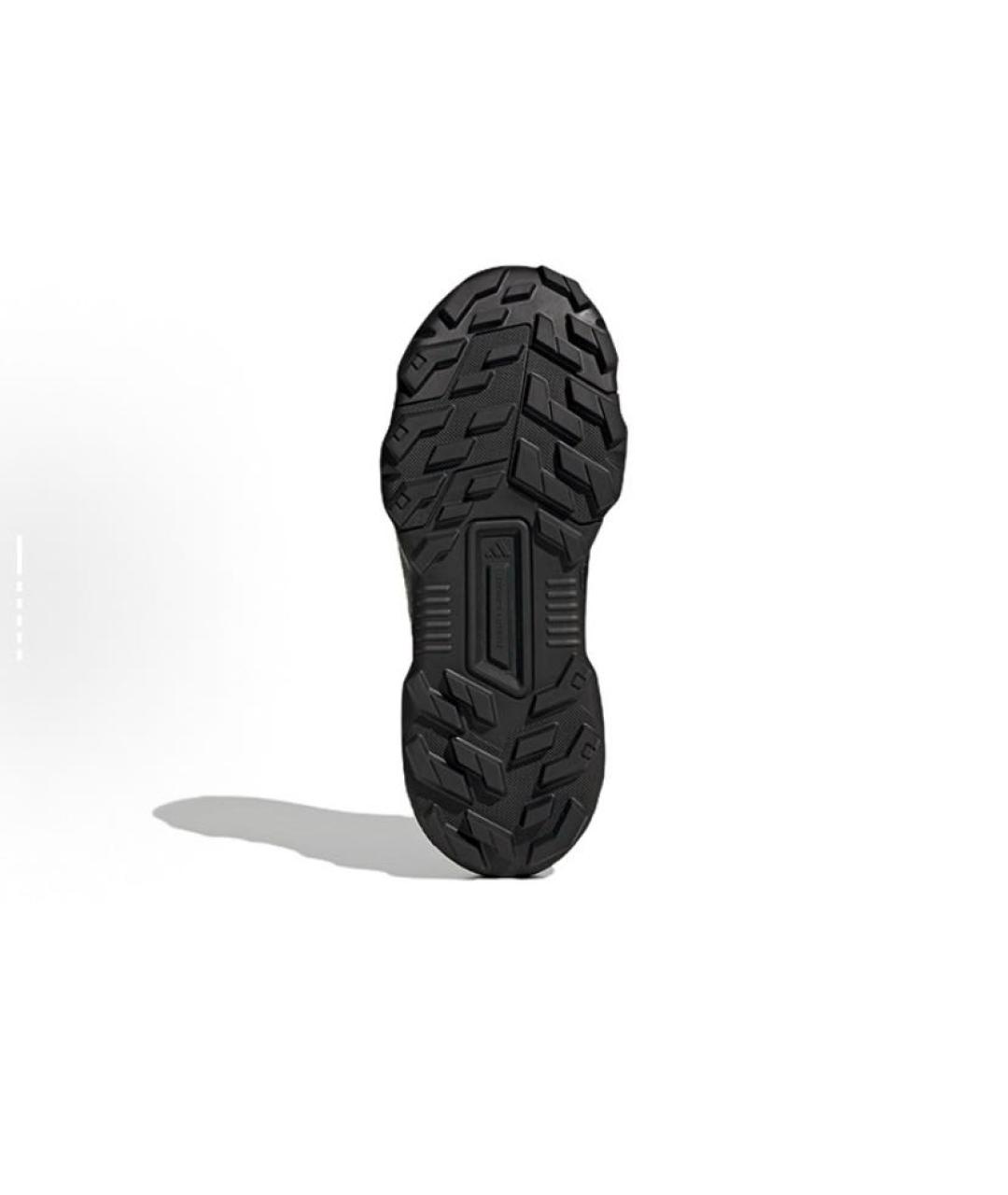 ADIDAS Черные кожаные кроссовки, фото 6
