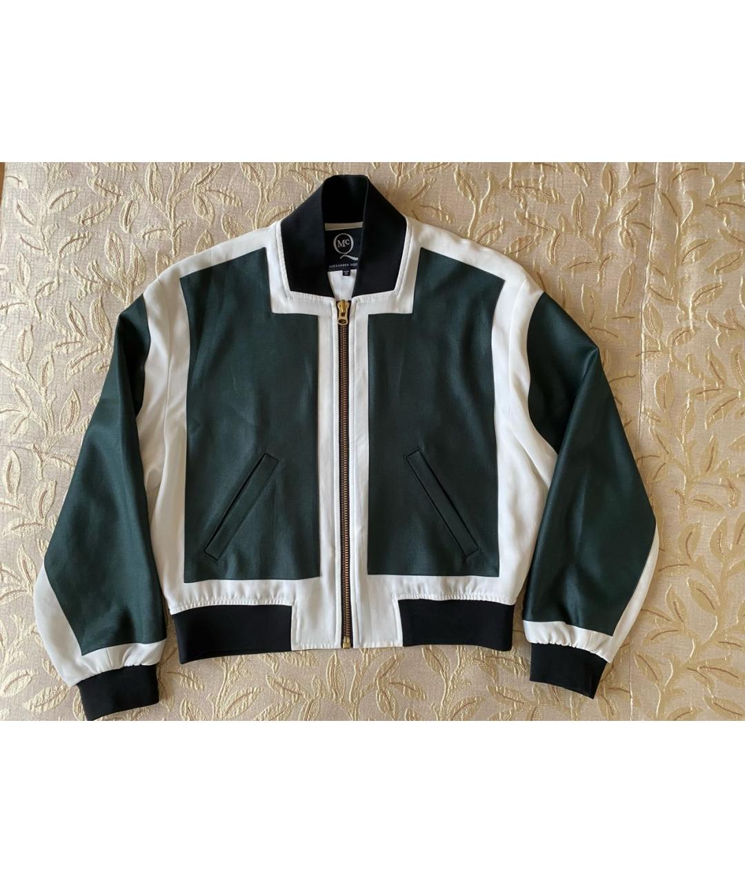 MCQ ALEXANDER MCQUEEN Зеленая полиэстеровая куртка, фото 9