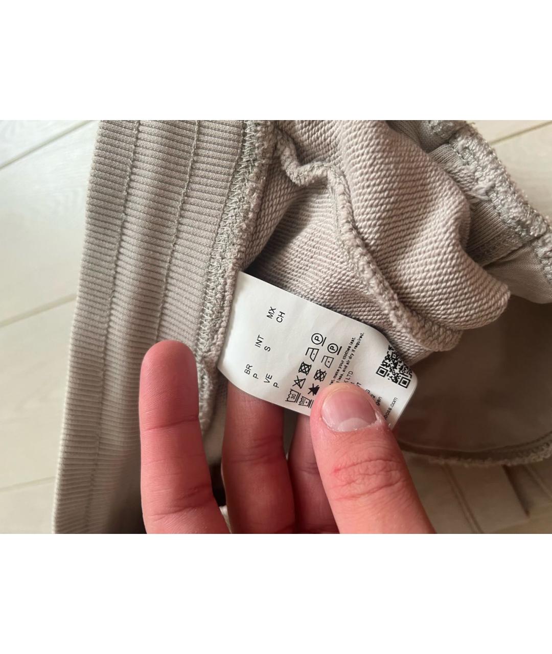 HUGO Бежевые хлопковые шорты, фото 6