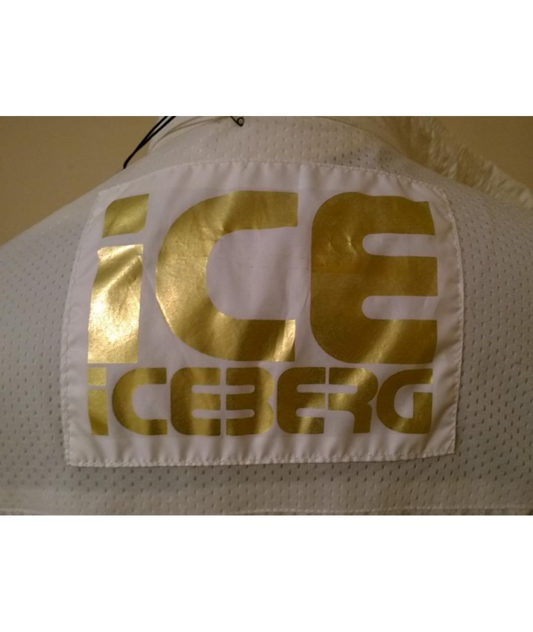 ICEBERG Белый полиэстеровый тренч/плащ, фото 5