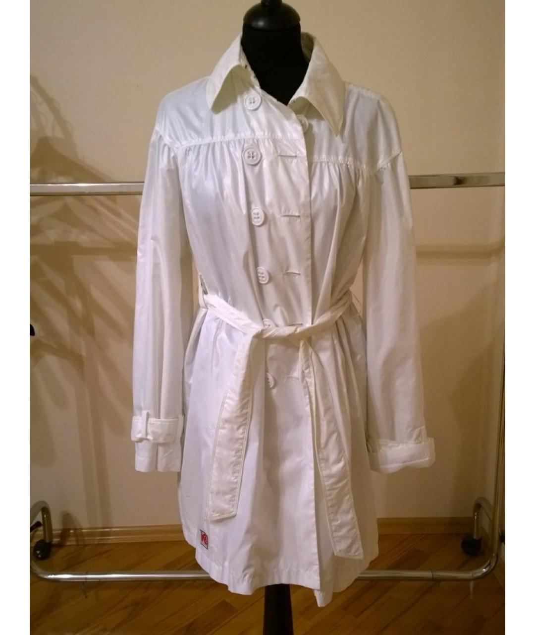 ICEBERG Белый полиэстеровый тренч/плащ, фото 7