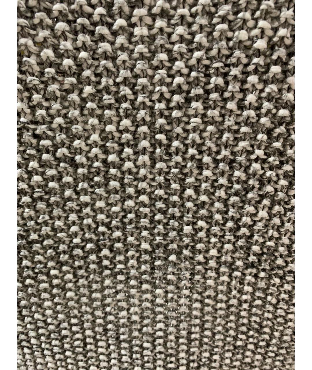 FABIANA FILIPPI Серый вискозный джемпер / свитер, фото 4