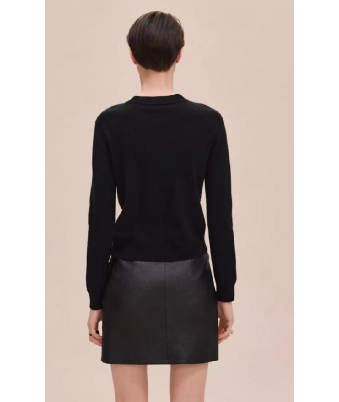HERMES Черный кашемировый джемпер / свитер, фото 3