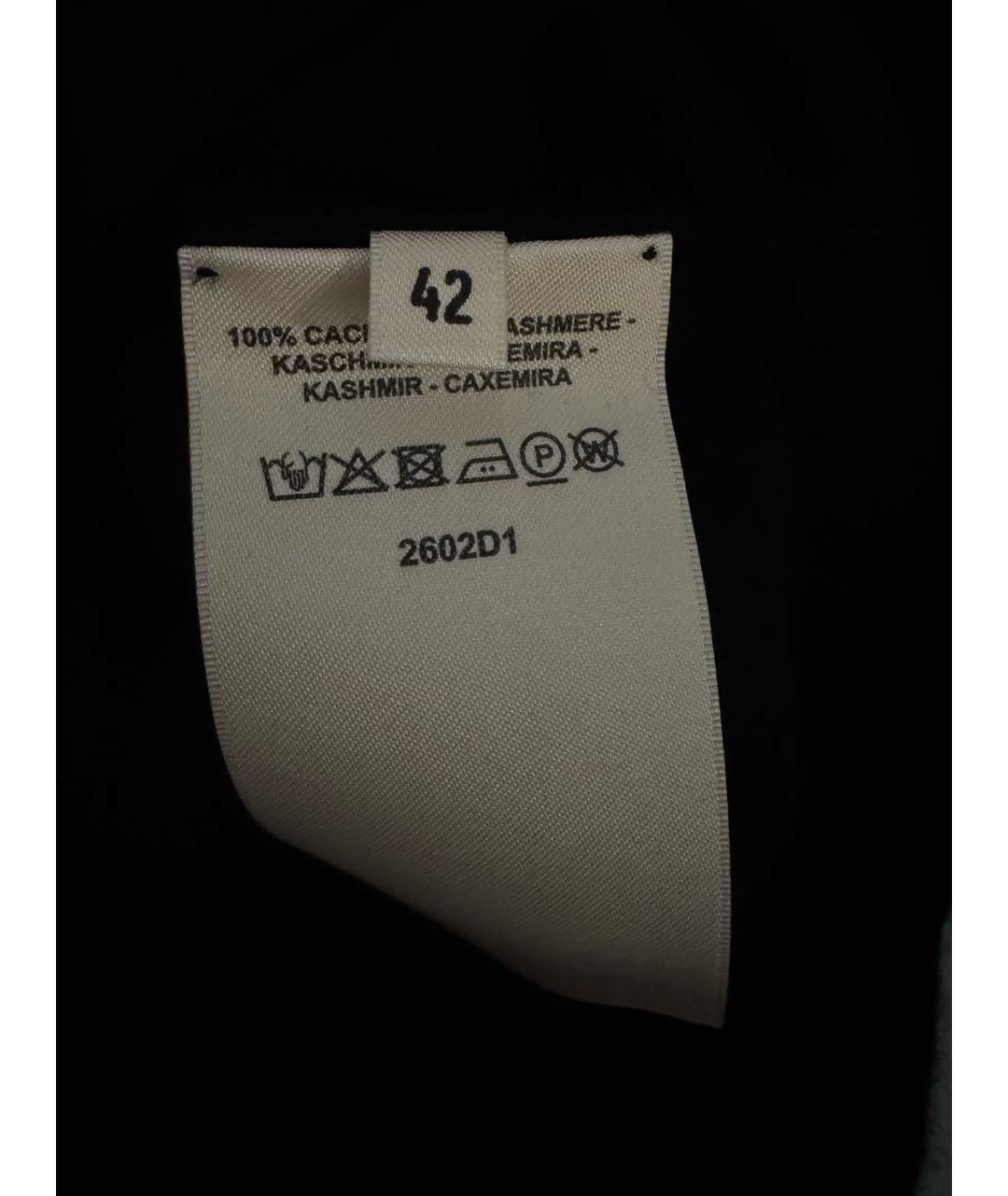 HERMES Черный кашемировый джемпер / свитер, фото 5