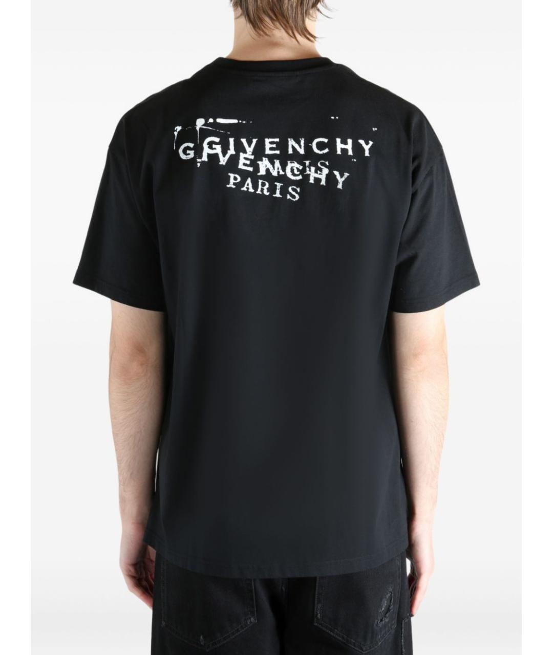 GIVENCHY Черная футболка, фото 2