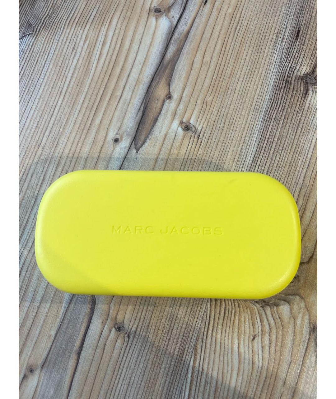 MARC JACOBS Бежевые пластиковые солнцезащитные очки, фото 5