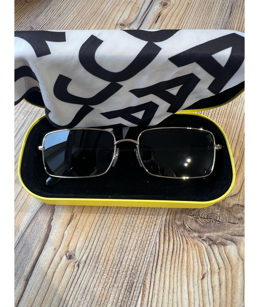 MARC JACOBS Бежевые пластиковые солнцезащитные очки, фото 2