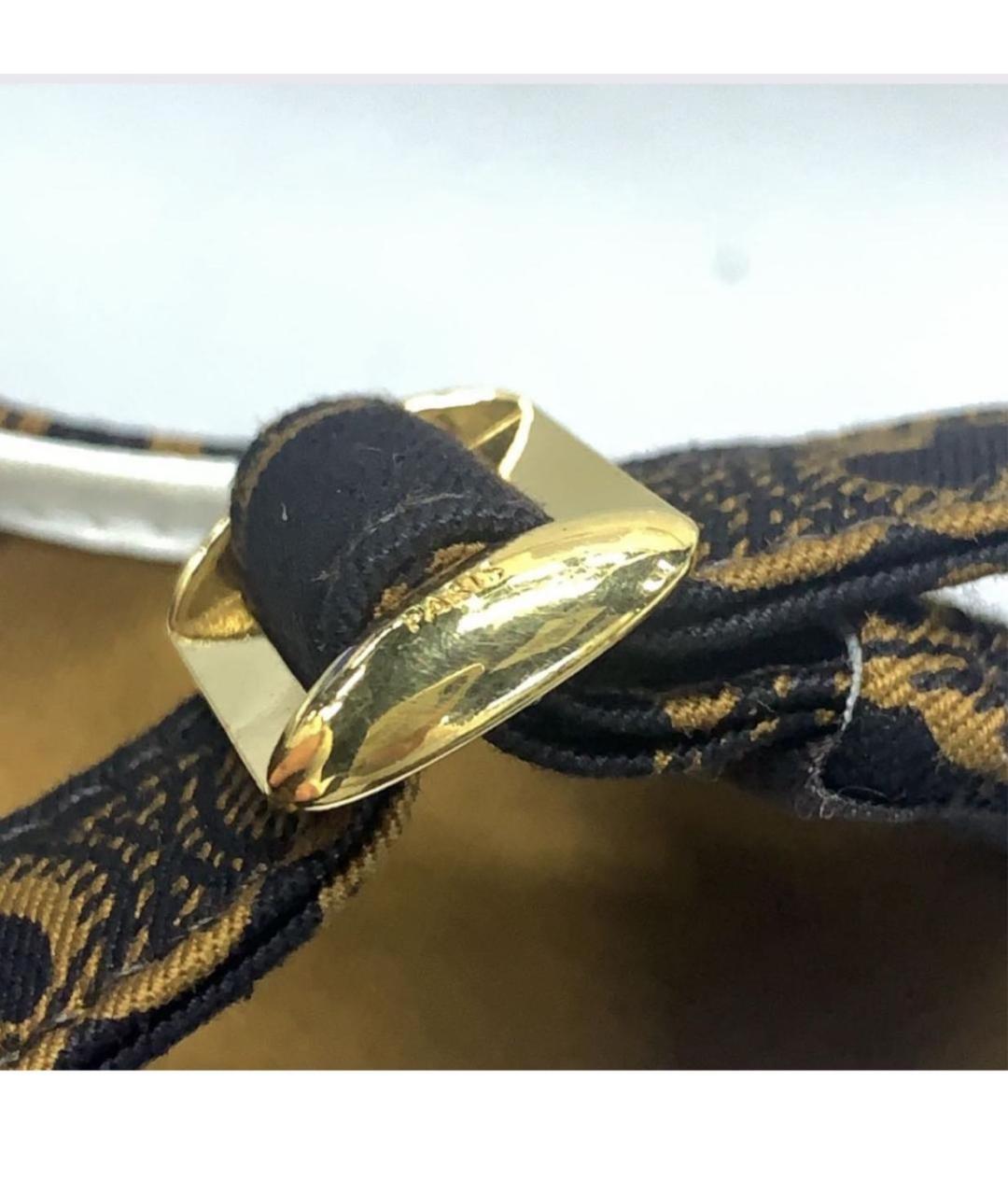 CELINE Коричневая хлопковая кепка, фото 8