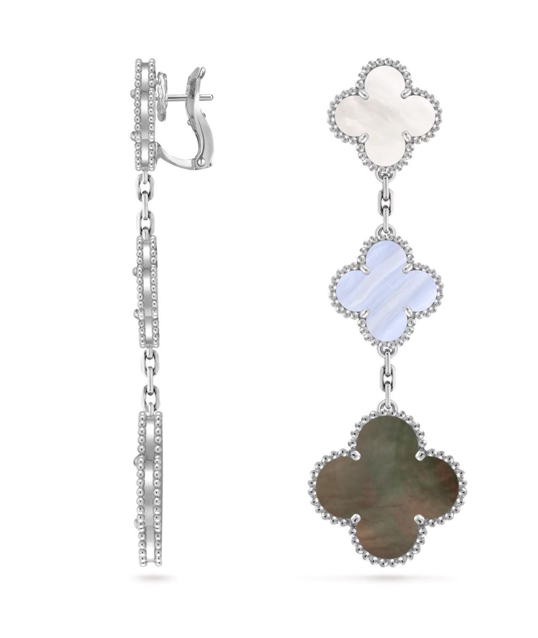 VAN CLEEF & ARPELS Серьги из белого золота, фото 2