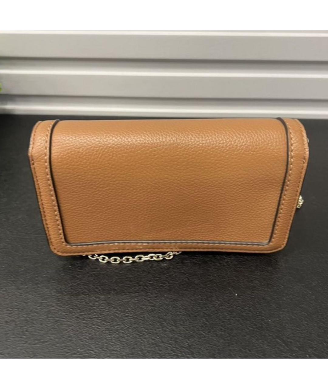 LOVE MOSCHINO Коричневая сумка через плечо из искусственной кожи, фото 2