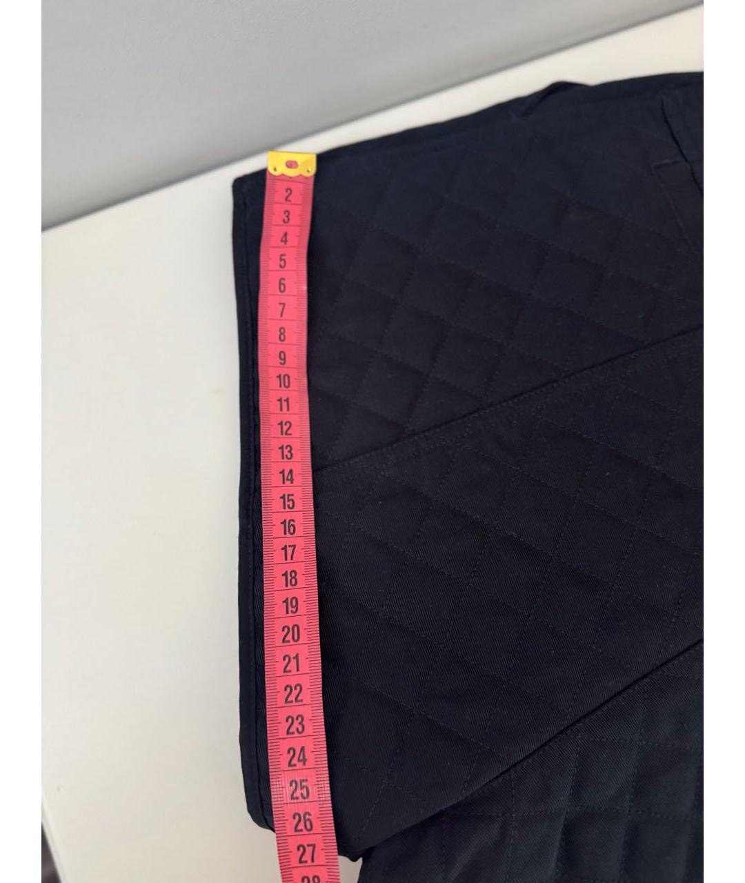 HERMES Темно-синие хлопковые шорты, фото 7