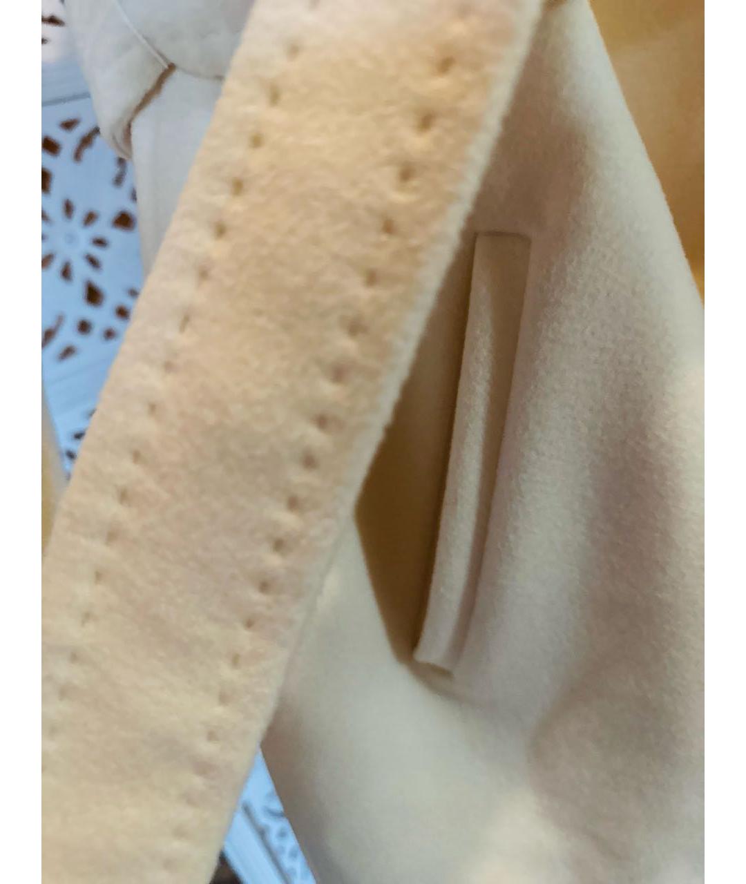 MAX MARA Бежевое шерстяное пальто, фото 4