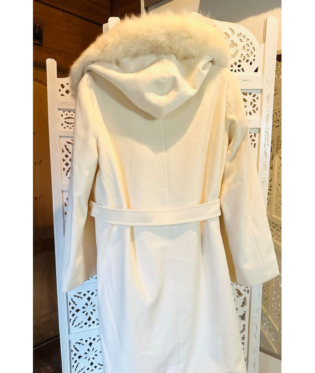 MAX MARA Бежевое шерстяное пальто, фото 2