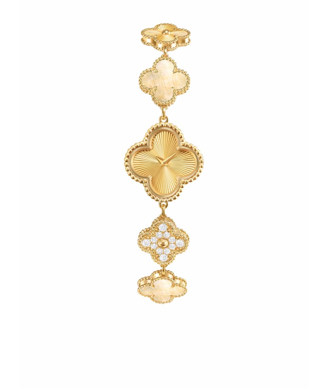 VAN CLEEF & ARPELS Желтые часы из желтого золота, фото 1