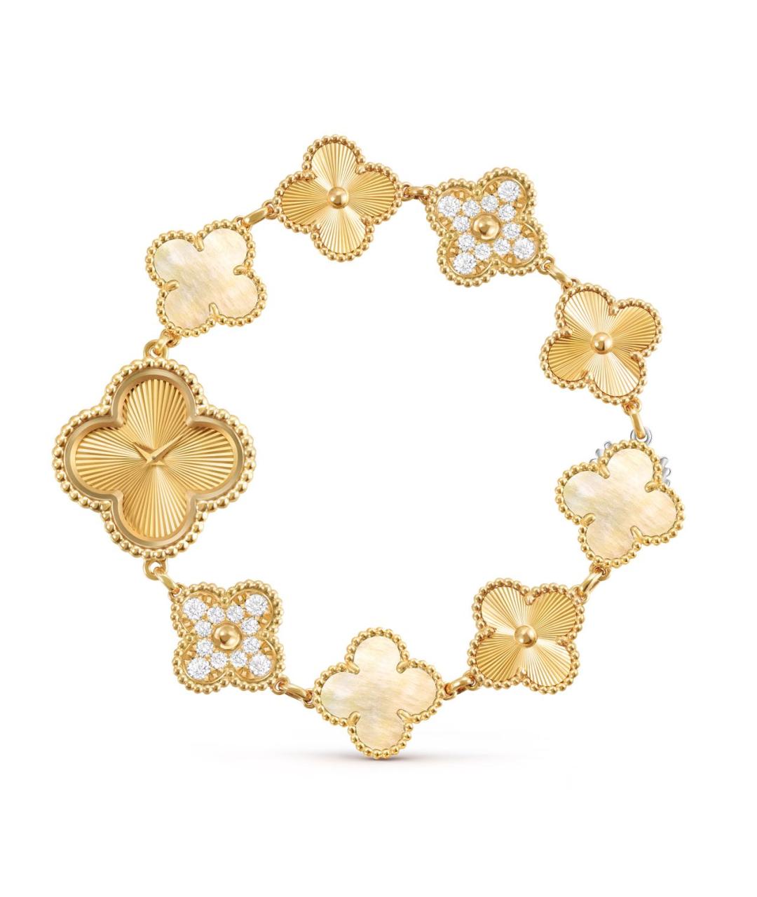 VAN CLEEF & ARPELS Желтые часы из желтого золота, фото 2