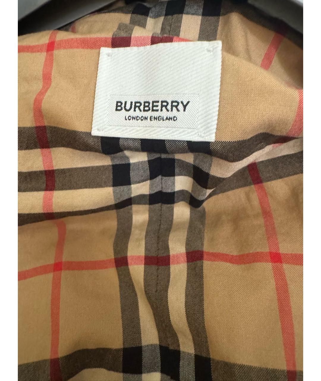 BURBERRY Черный полиэстеровый комбинезон, фото 6