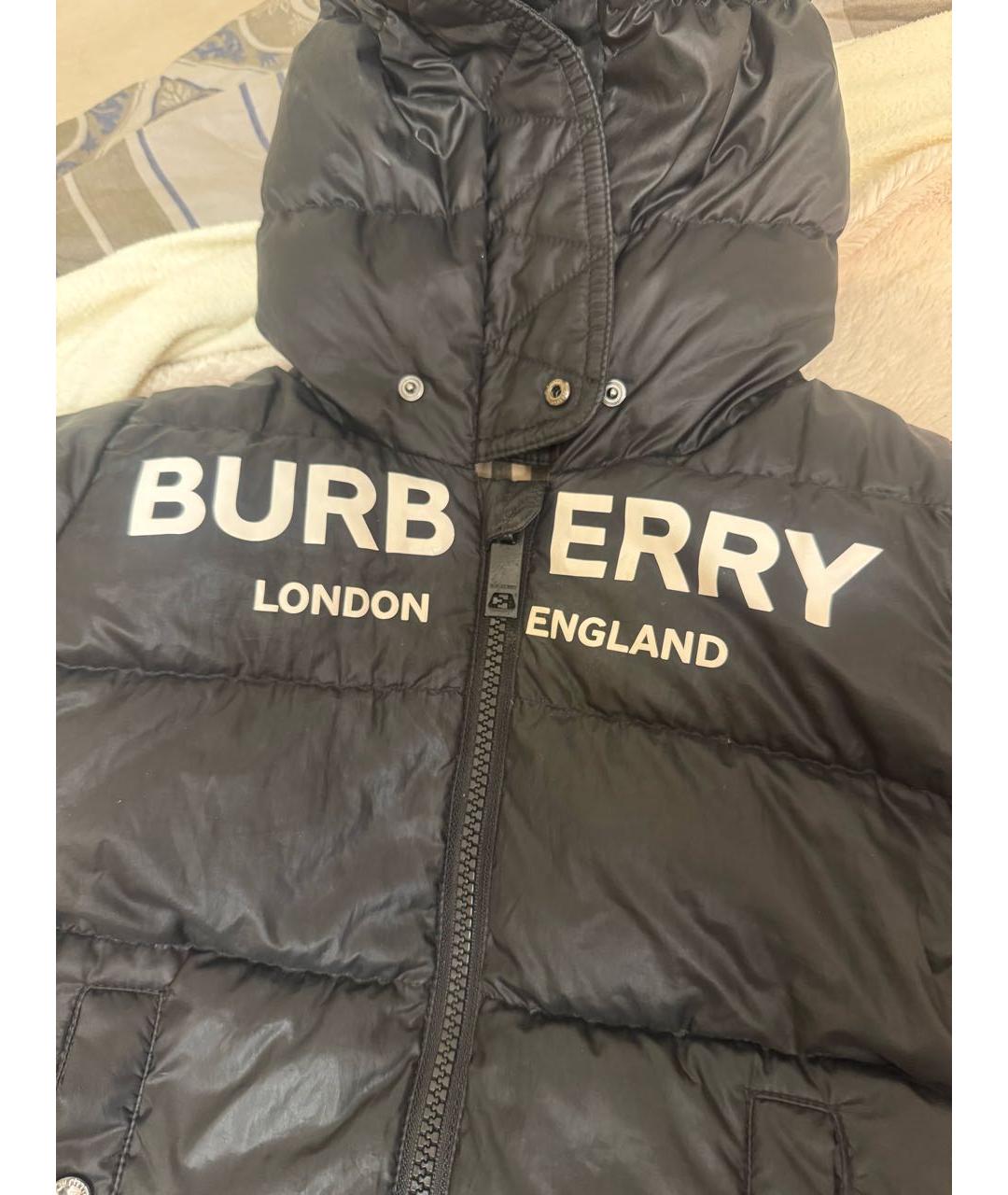 BURBERRY Черный полиэстеровый комбинезон, фото 8