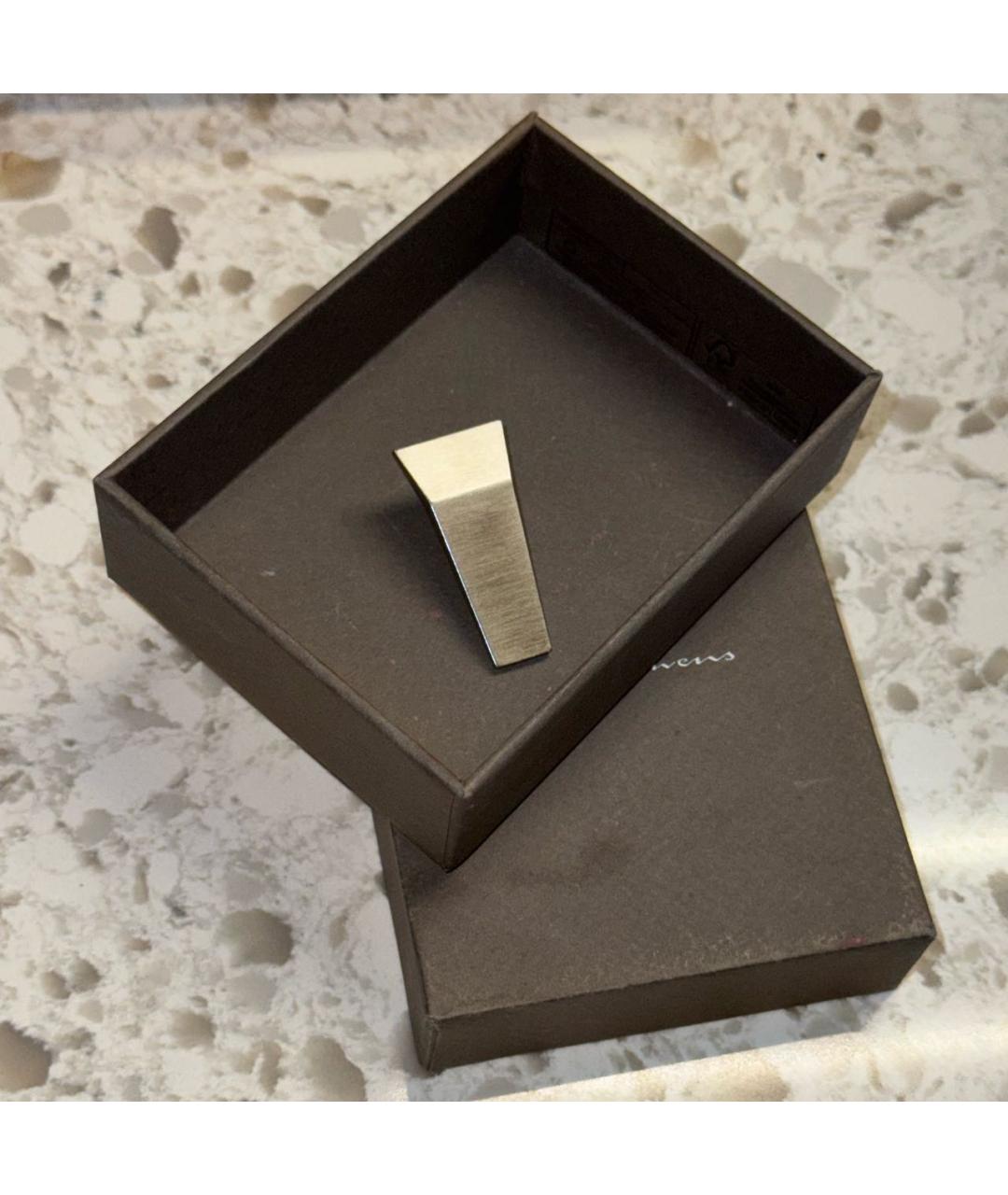 RICK OWENS Серебряные латунные серьги, фото 7