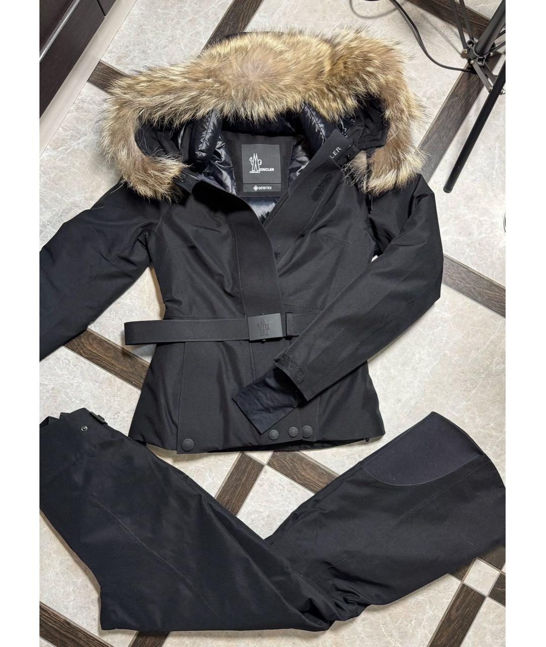 MONCLER Черный полиэстеровый спортивные костюмы, фото 3