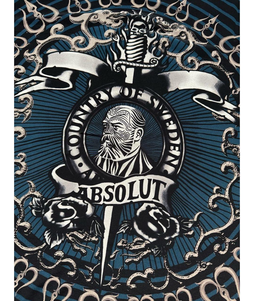 JEAN PAUL GAULTIER Мульти шелковый шарф, фото 2