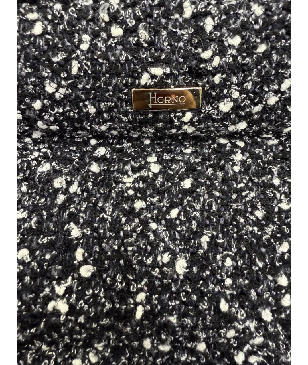 HERNO Серый пуховик, фото 7