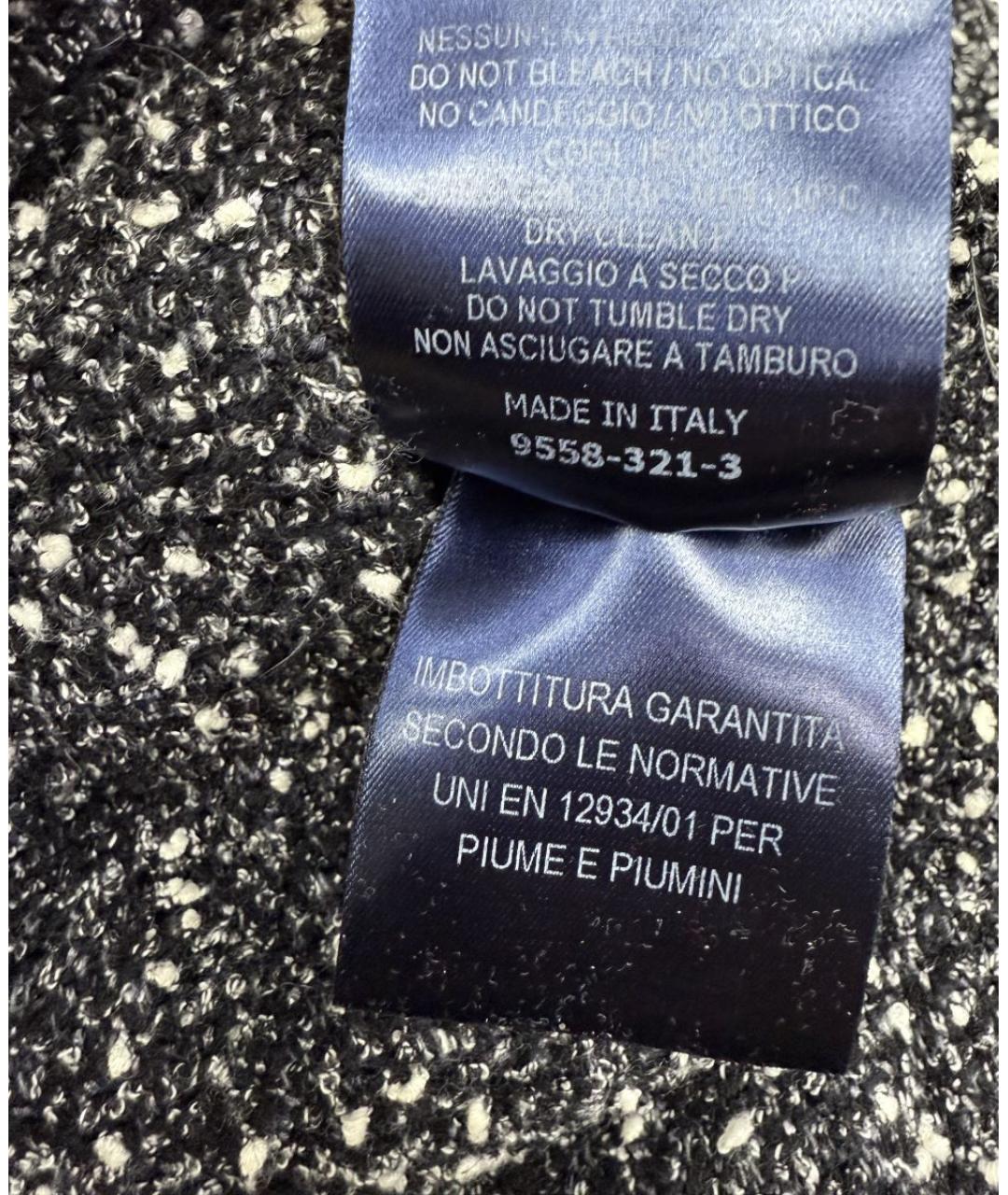 HERNO Серый пуховик, фото 6