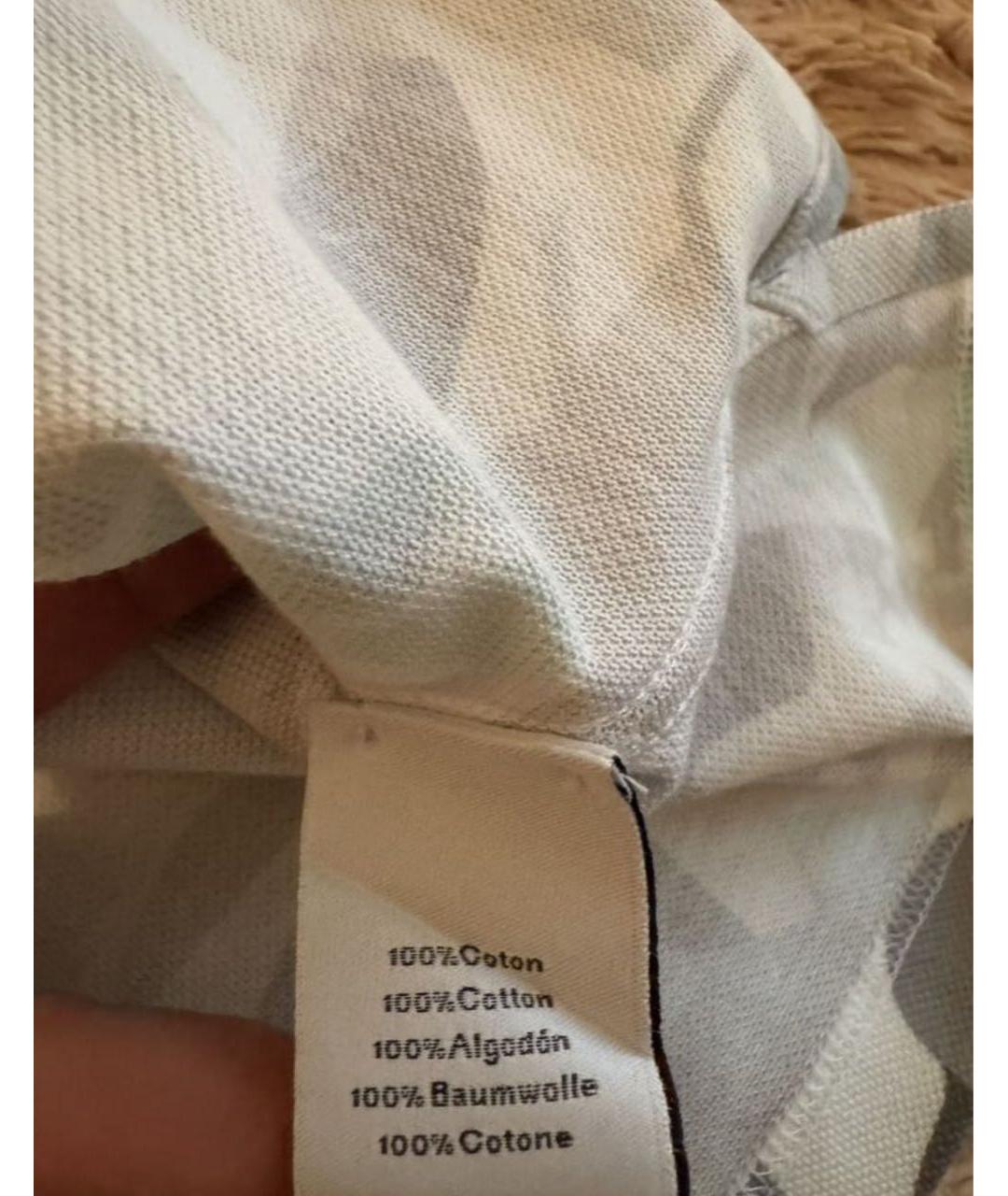 HERMES Мульти хлопковое поло с коротким рукавом, фото 6