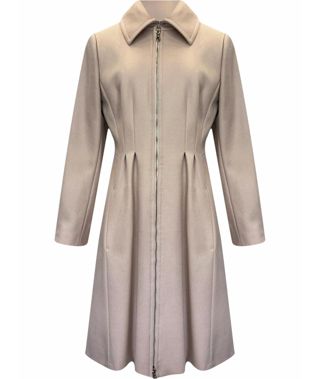 MAX&CO Бежевое шерстяное пальто, фото 1