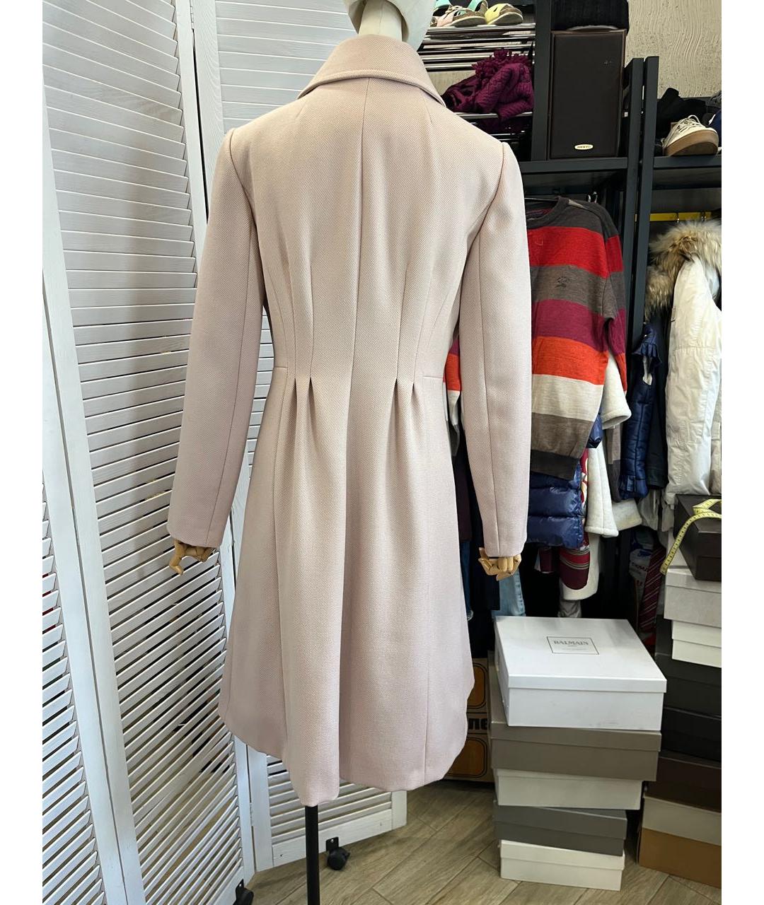 MAX&CO Бежевое шерстяное пальто, фото 7
