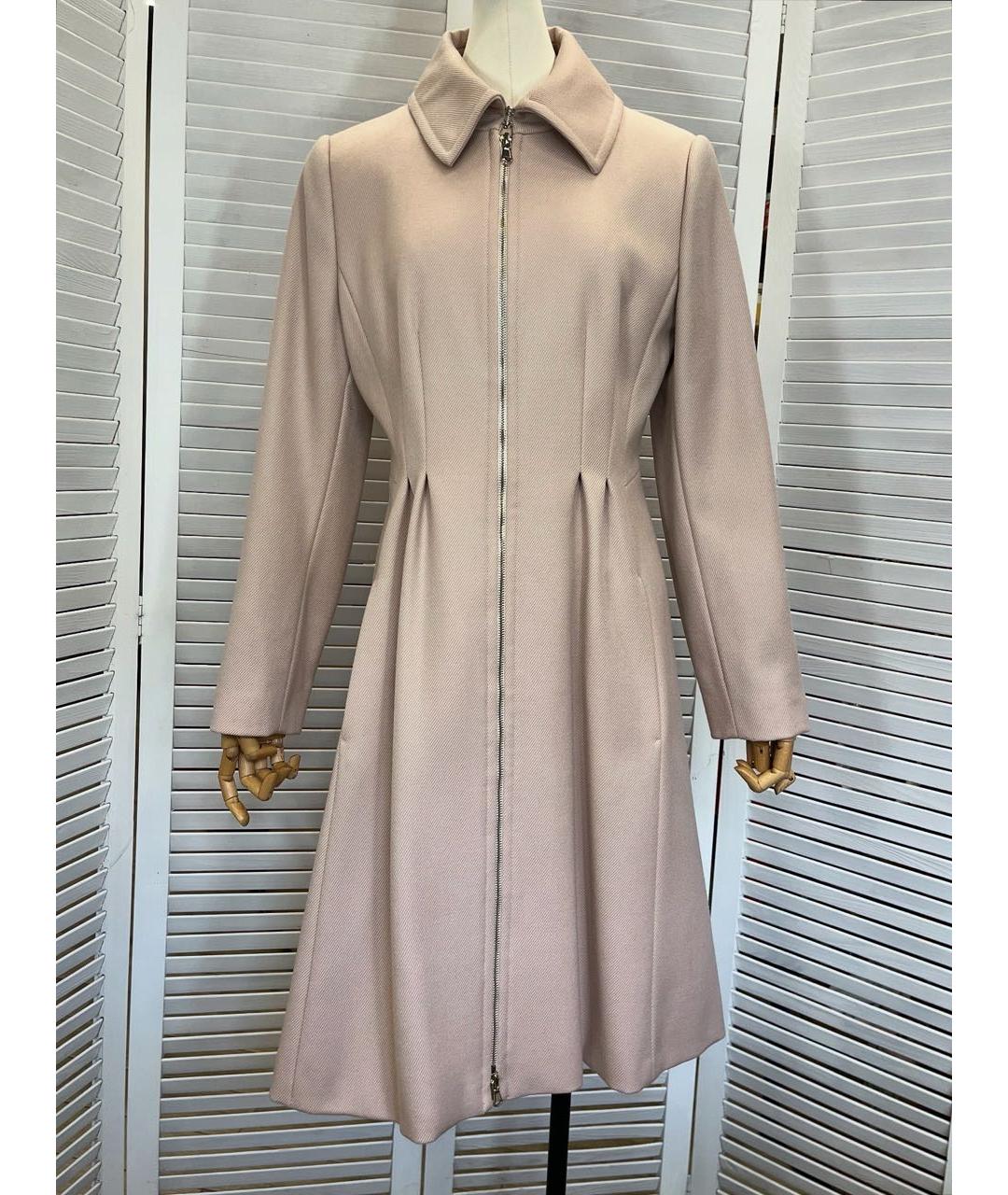 MAX&CO Бежевое шерстяное пальто, фото 9