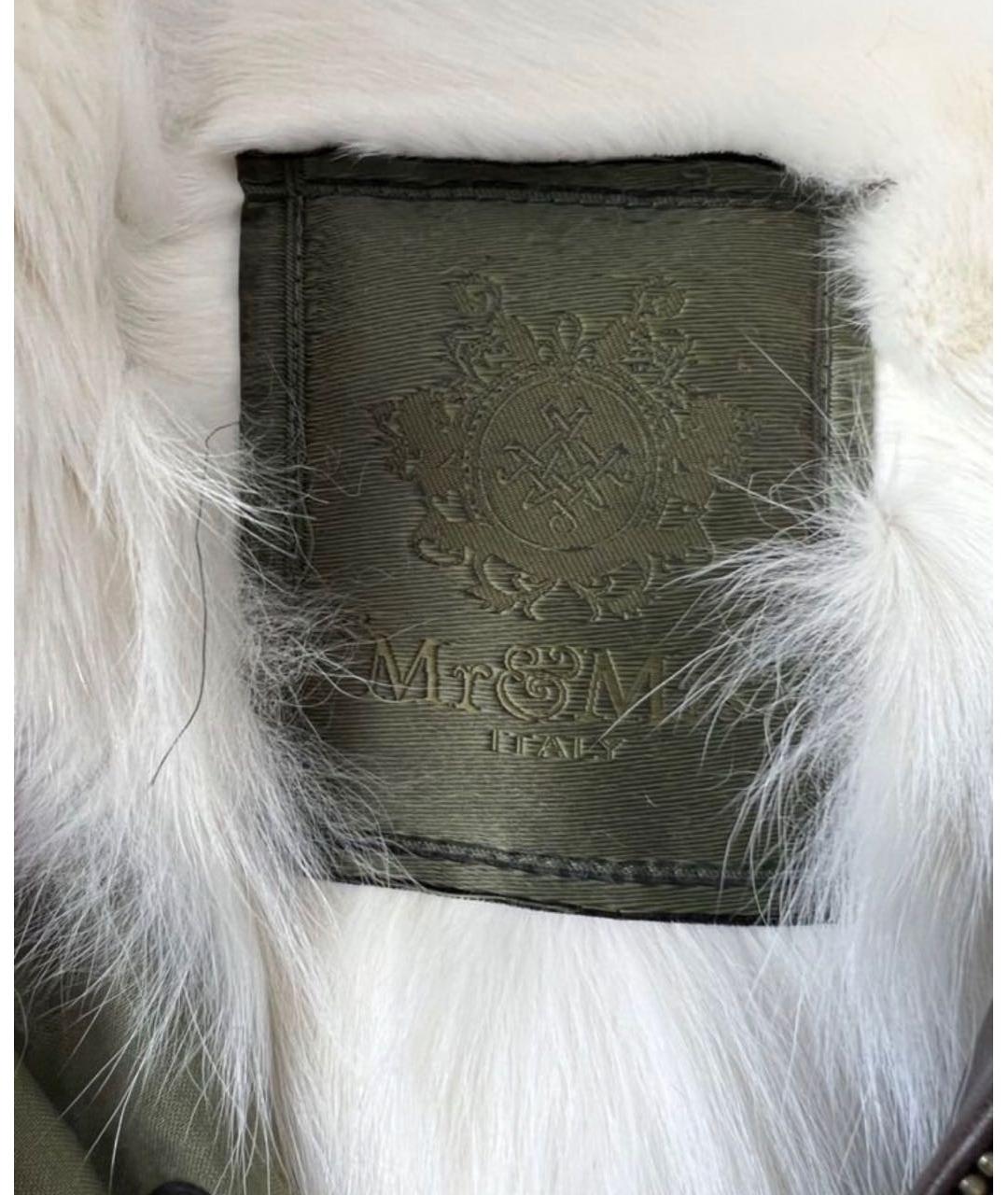 MR & MRS ITALY Хаки хлопковая парка, фото 3