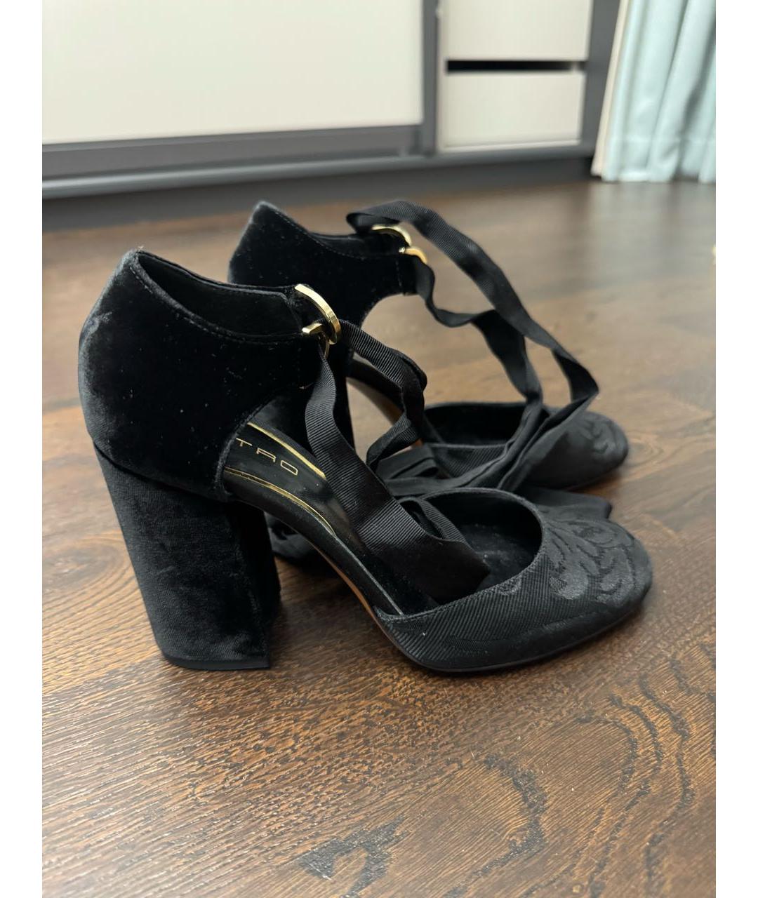 ETRO Черные туфли, фото 7