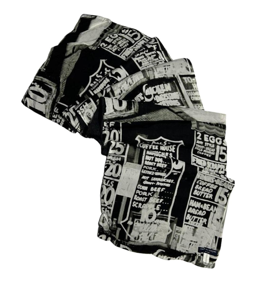 COMME DES GARҪONS HOMME Черный шарф, фото 1