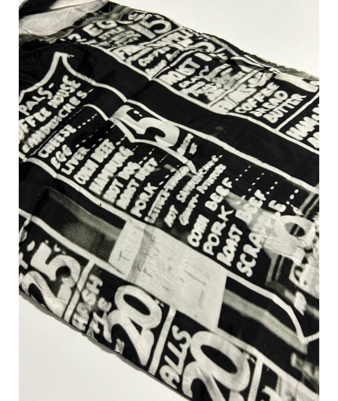 COMME DES GARҪONS HOMME Черный шарф, фото 2